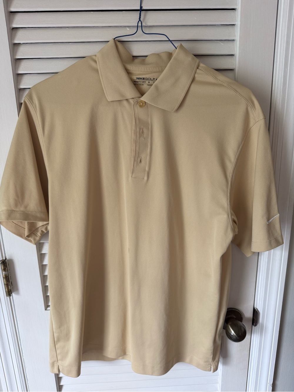 Nike Golf Men's pale yellow Performance Polo Shirt